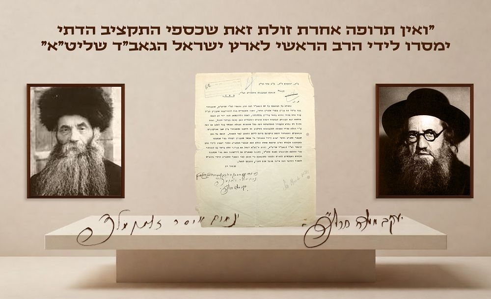 Letter of Protest to the Jewish Agency - Signed by Maran Rabbi Isser Zalman Meltzer and 