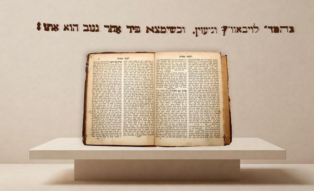 Likkutei Amarim, Tanya. Vienna [Warsaw 1856] Stamps of the Lubavitch and Niezin Beit Midrash. Sef 