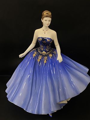 A Royal Doulton figurine 'Abigail' 'Lady of the Year 2006', shipping unavailable