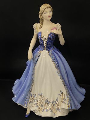 A Royal Doulton figurine 'Louisa' Lady of the Year 2007, shipping unavailable