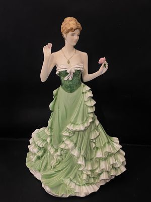 A Royal Staffordshire limited edition figure 'Loves me, Loves me Not' 160/950