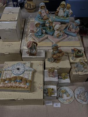 A large selection of Cherished Teddies figurines (boxed)