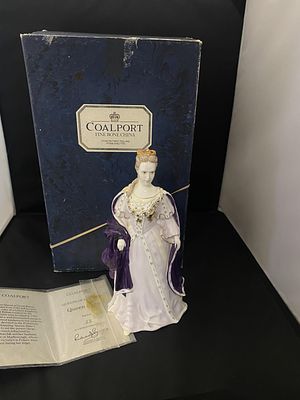 A boxed limited edition Coalport figurine Queens of England Collection 'Queen Anne' 23/1000