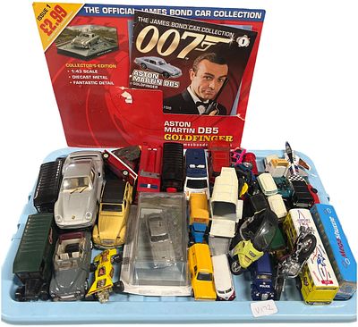 A Collection of Die-Cast Models