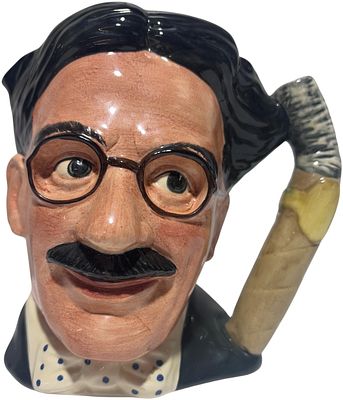 Royal Doulton The Celebrity Collection Groucho Marx Character Jug D6710