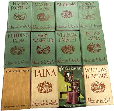 De la Roche, Mazo. A Collection of Volumes from the Jalna Series. Bradley. (DJ)