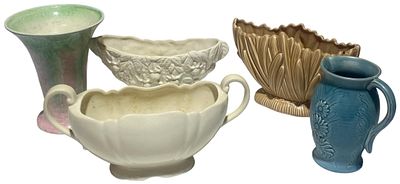 A Collection of British Decorative Ceramics including SylvaC, Crown Devon, and Burlington Ware. 