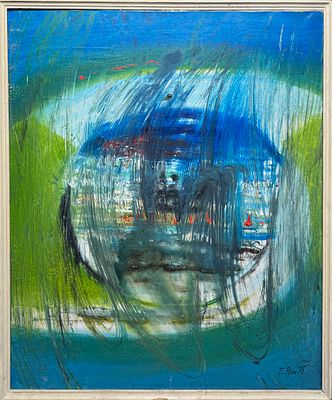 Рухин Евгений Львович (1943-1976) - Игра окончена. 1975 г. Холст, масло. 95,7 х 79,6 см. ПОДПИСЬ И 