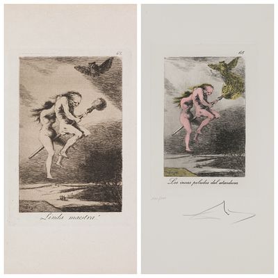 Франциско Гойя (1746-1828) / Сальвадор Дали (1904-1989) - 1. Вот так наставница. 1890-1900-е гг. : 