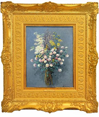 Кившенко Алексей Данилович (1851-1895) - Розовый клевер. 1892 г. Холст, масло. 46,5 x 32,5 см. ПОД 