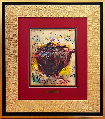 Зверев Анатолий Тимофеевич (1931-1986) - Чайник. Первая пол. 1950-х гг. Бумага, акварель, гуашь. 