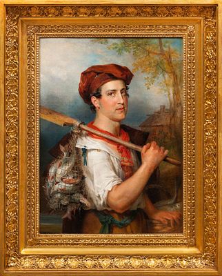 *Голике Вильгельм Август (Василий Александрович) (1802? - 1848) - Рыбак-итальянец. 1830-е гг. 