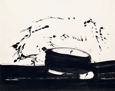 Беленок Пётр Иванович (1938-1991) - Круговорот. Конец 1970-x - начало 1980-х гг. Бумага, тушь 