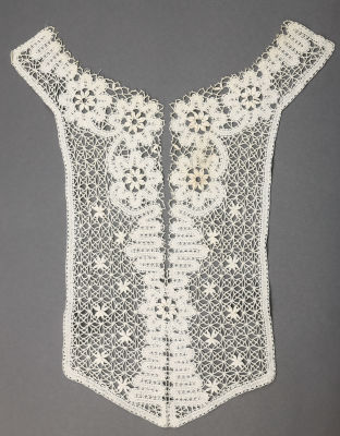 Вологодское кружево. СССР, вторая половина 20 века. 
Машинная вязка, нить 100 % 