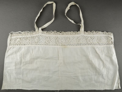 Женская нижняя кружевная сорочка. Россия, первая половина 20 века. 
Хлопчатобумажное полотно. 