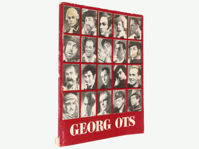 Каталог &laquo;Георг Отс&raquo;. Составитель: Х. Сепп. Оформитель: А. Месикяпп. На эст., русск. и англ. яз. 