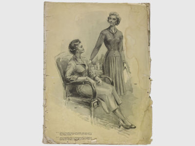 Альбом моделей мужского, женского и детского платья и головных уборов Московского Центрального 