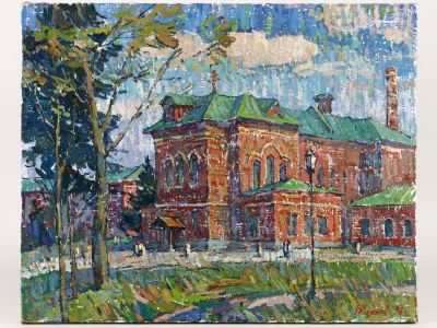 Чаянов В.С. Картина &laquo;Летний день&raquo;, 1994 г. 
Холст, масло. Размер: 43 х 54 см (по 