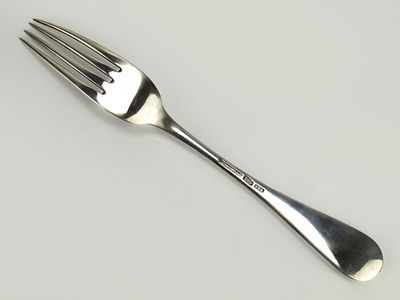 Столовая вилка. Немиров-Колодкин Николай Васильевич, Российская Империя, 1890-е гг. 
Серебро 