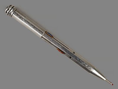 [Ар-деко] Четырехцветный механический карандаш. Мастерская Fend, Германия, 1930-е гг. 