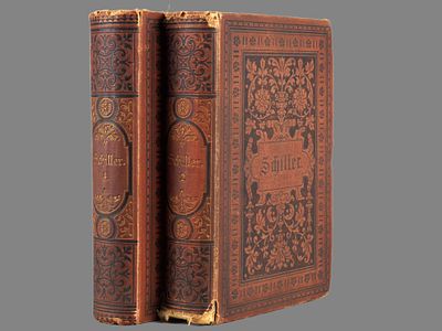 Schiller. Schillers sämmtliche Werke. Stuttgart, J.G. Cotta, 1879. (На нем. яз.). - Шиллер 