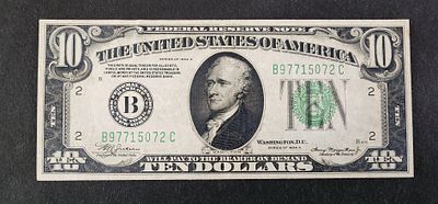 ארה"ב- USA משנת 1934, 10 דולר, XF.