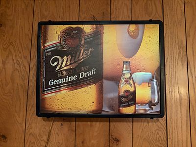 Miller High Life Genuine Draft Lighted Sign
