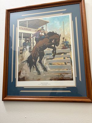Mick Harrison Road to the World Print