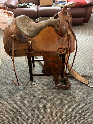 15 1/2" SDRA Champion Bull Riding Saddle