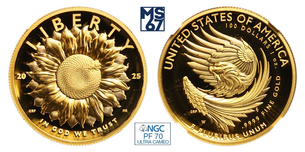 NGC MS67 DPL 2025年 英国 5PD クイーンズパンサー MS67 | Bidspirit - Аукционы в России