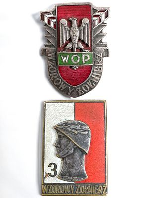 2 סיכות / תגים פולנים, מלחמת העולם השניה.