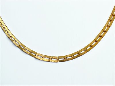 שרשרת מצופה זהב. 40 ס״מ 
14.45