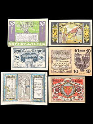 שטרות נוטגלד notegeld גרמנים משנות ה20.