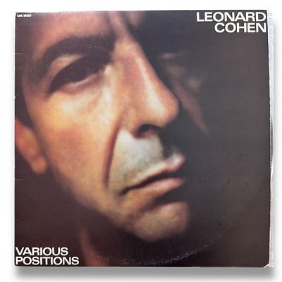 תקליט של לאונרד כהן. Leonard Cohen – Various Positions 
אלבום משנת 1984, כולל את השיר האגדי 