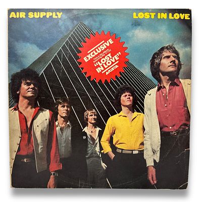 תקליט של Air Supply - Lost In Love.
