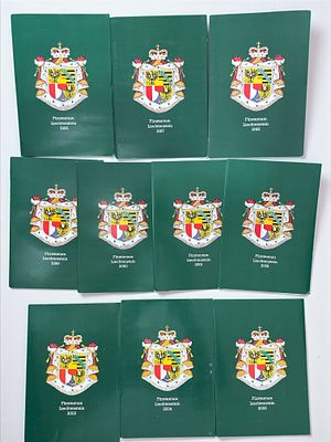 לוט בולי ליכטנשטיין במצבי MNH.