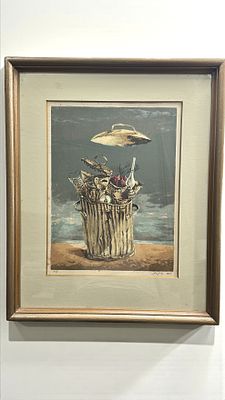 יוסל ברגנר - כלים, ליטוגרפיה A.P.