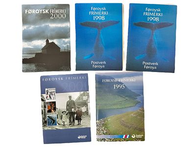 5 אוגדני בולי נורבגיה, מצבי MNH.