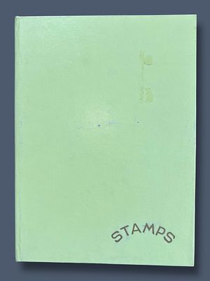 אלבום בולים - רובם לא חתומים.