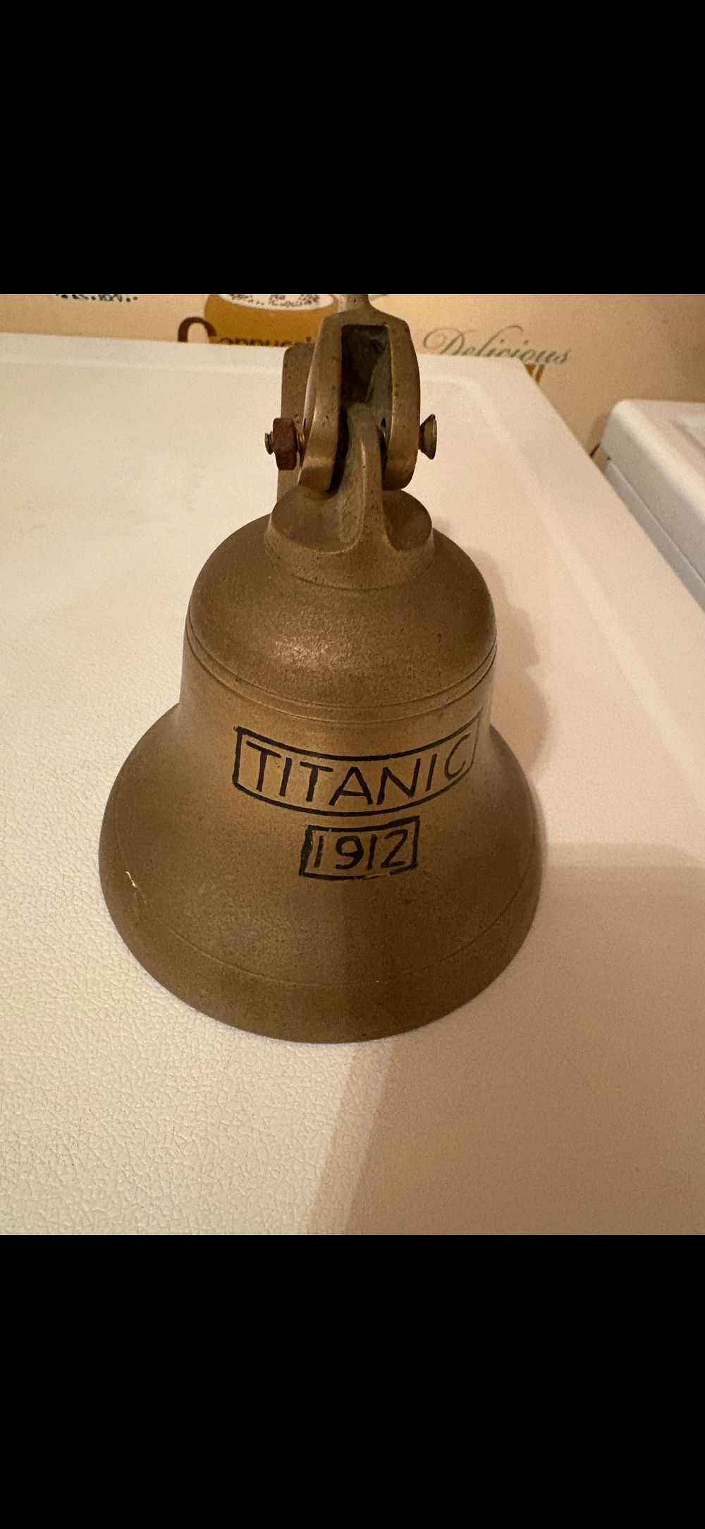 Lot 202: Titanic bell