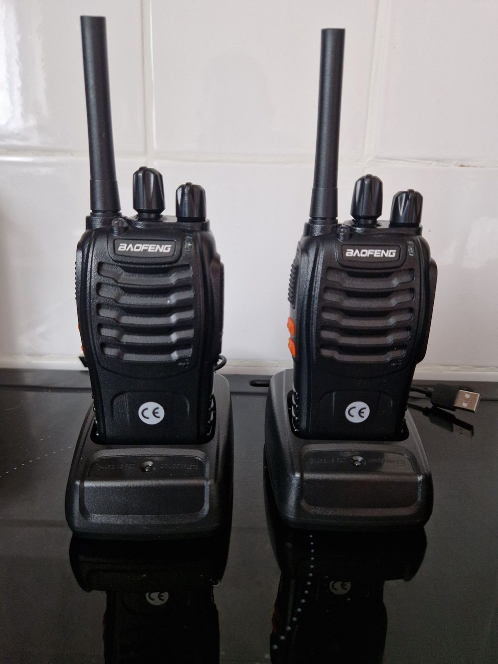 Lot 208: Set of walkie talkies