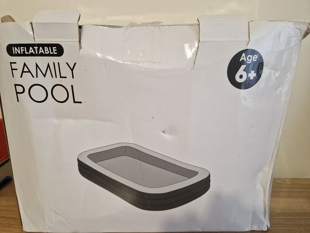 Lot 166: Large swimming pool inflatable