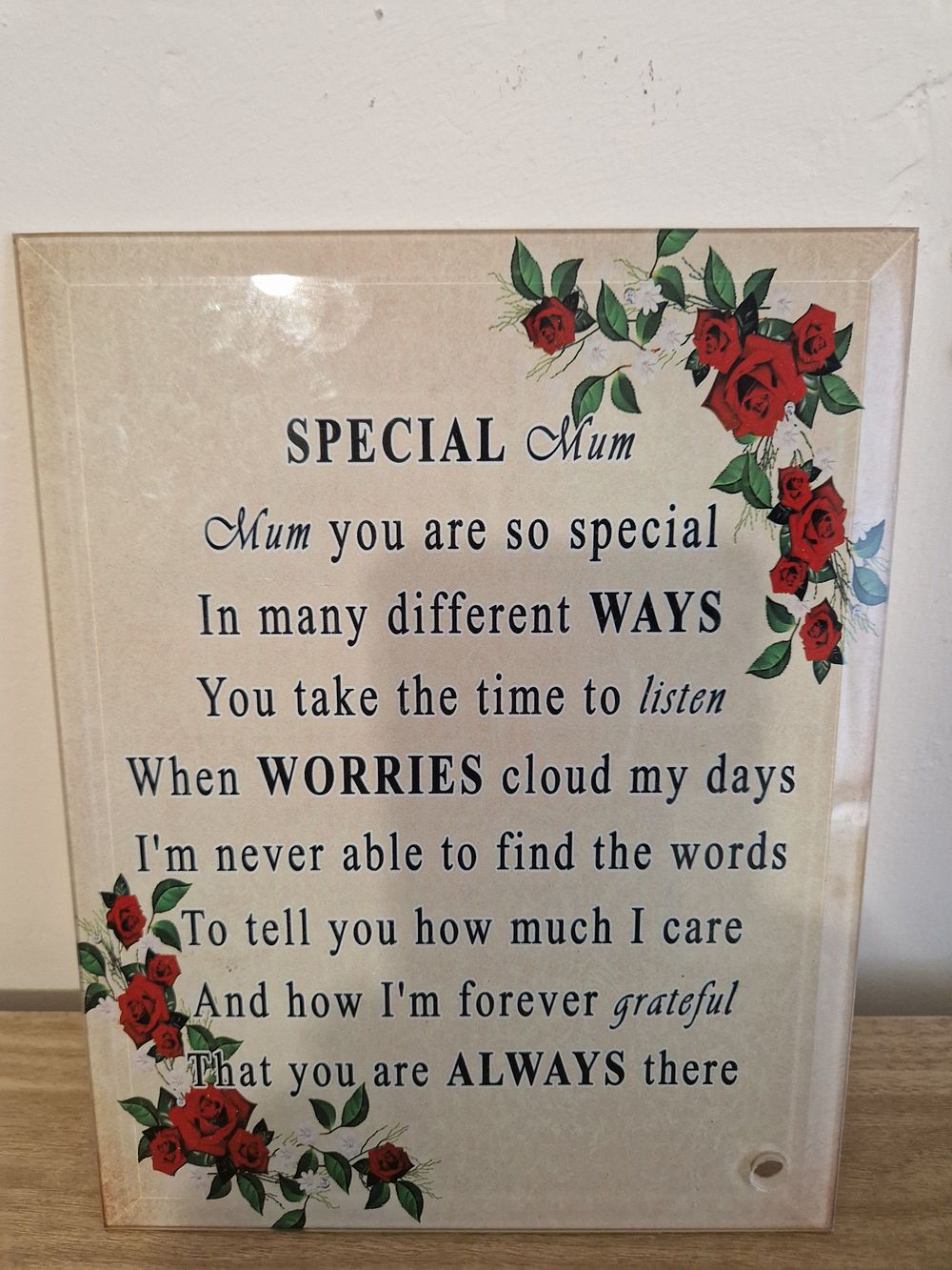 Lot 209: Mum sign
