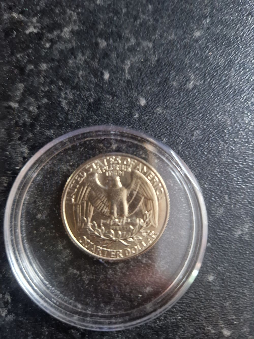 Lot 221: Quarter dollar silver coin