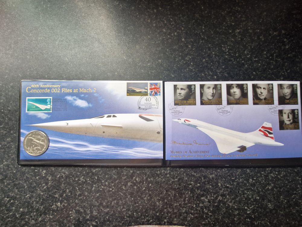 Lot 271: Concorde first day cover