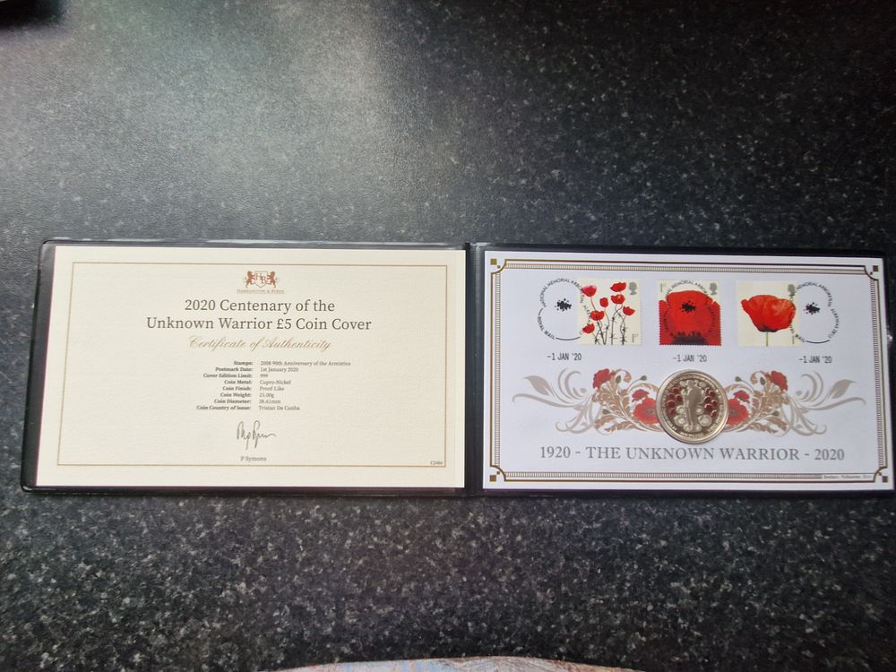 Lot 272: Unknown warrior first day cover coin