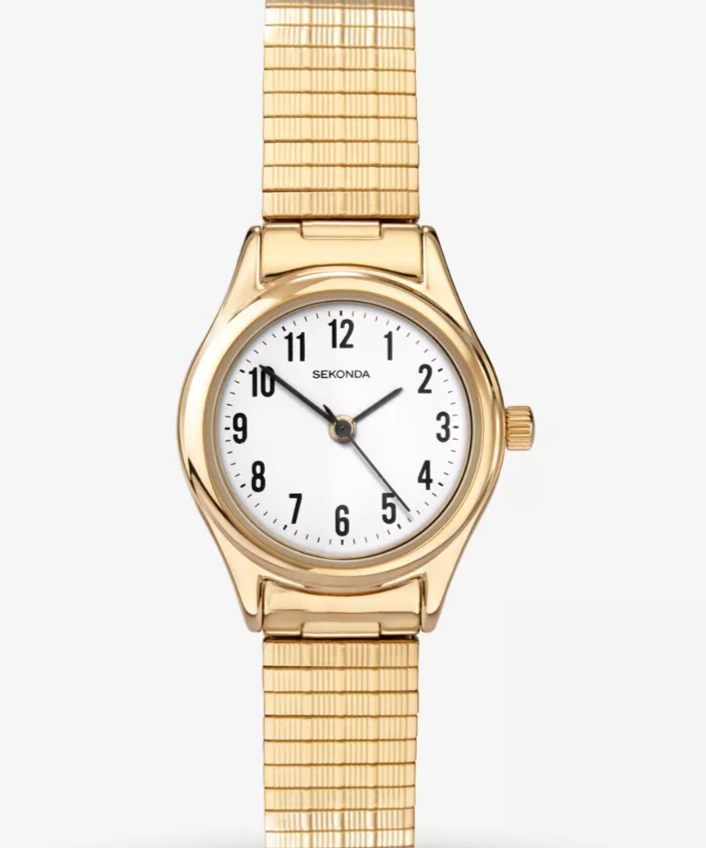 Lot 172: Sekonda Ladies Gold Plated Stainless Steel Expander Watch
