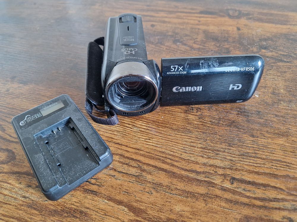 Lot 177: Canon camcorder
