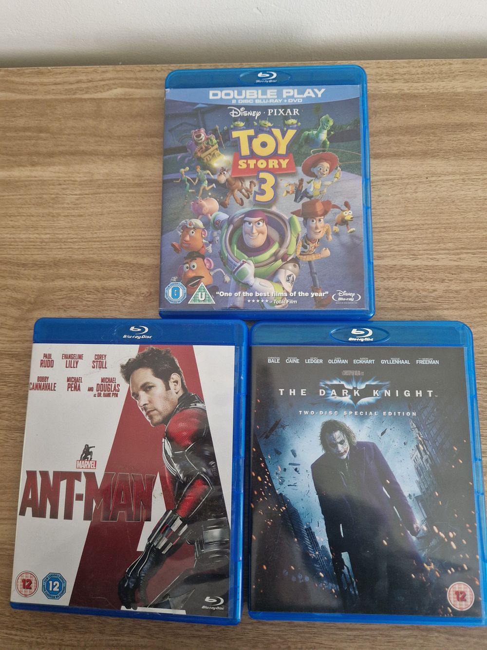 Lot 184: small job lot of blue rays dvds