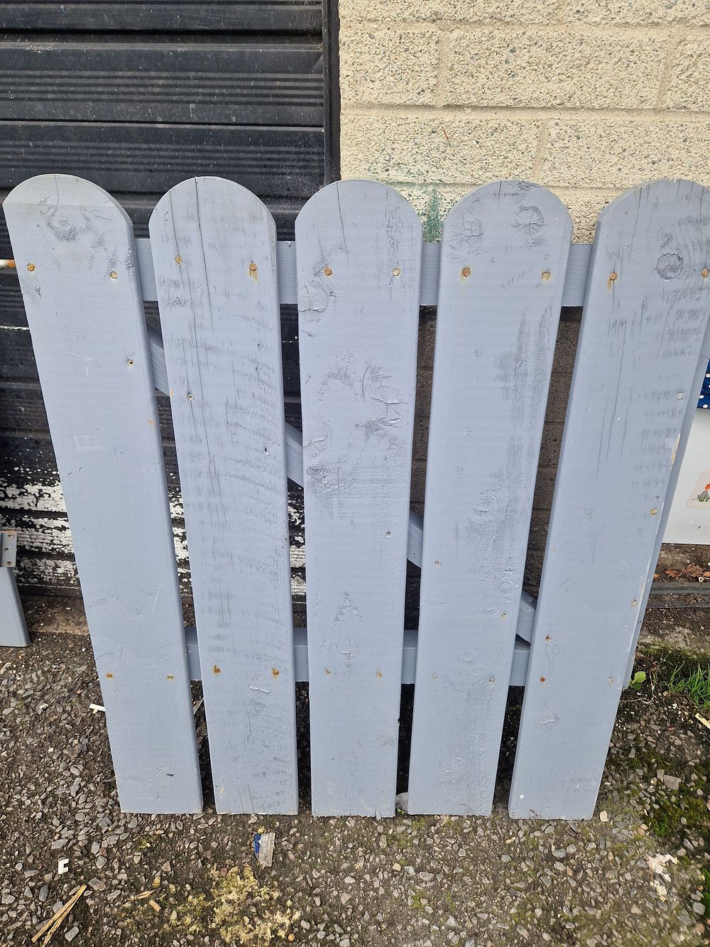 Lot 188: very well made garden gate